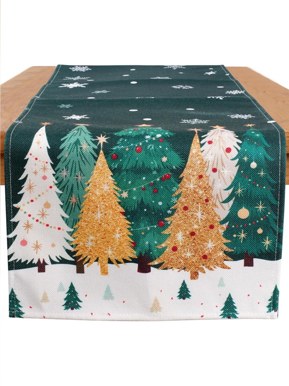 Christmas Table Runner 13x72 Inch, Christmas Decorative Table